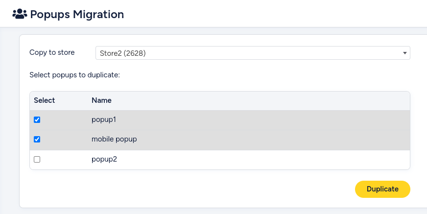 popup email and sms collect subscribers