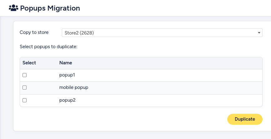 popup email collect subscribers